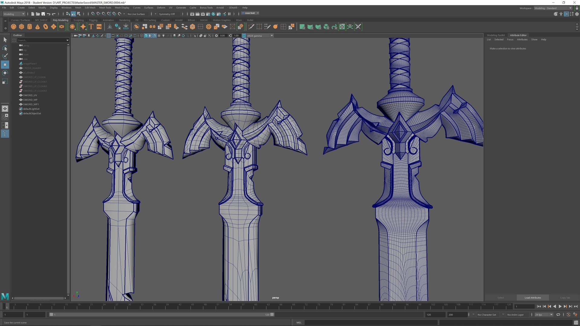 Artstation Master Sword Liscar Scott