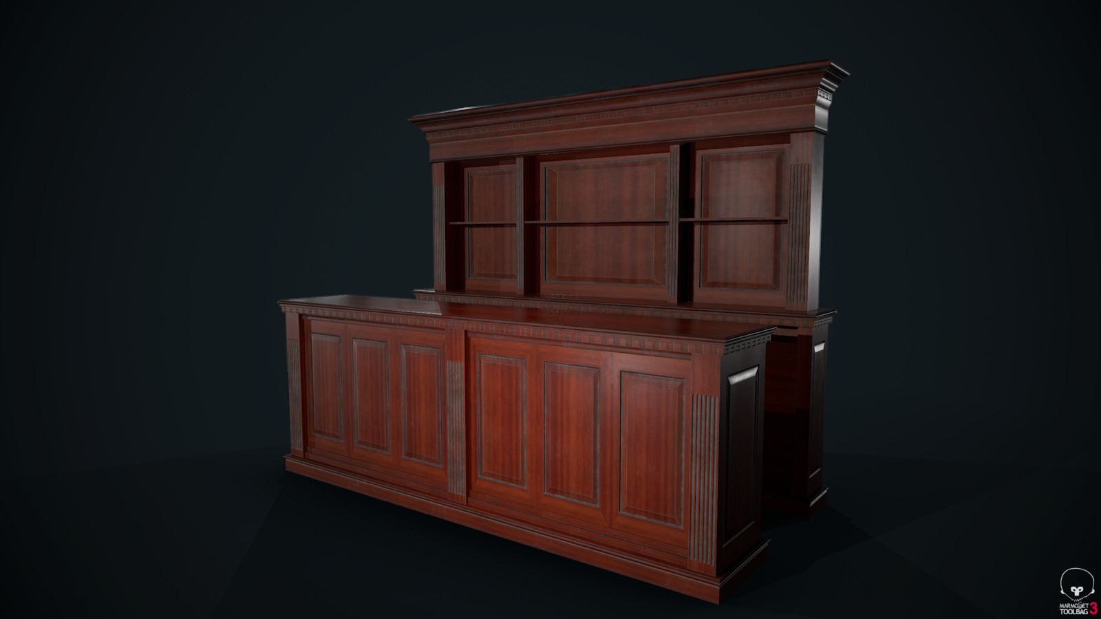 Artstation Old Fashioned Wood Bar Nick Bozarth