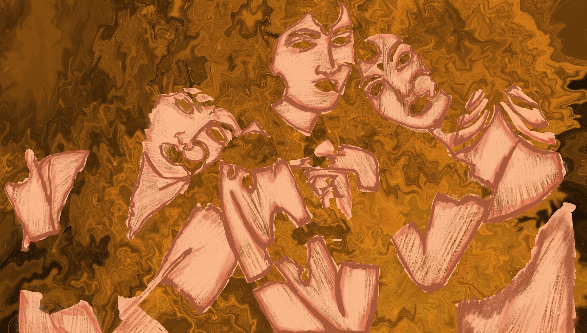 Knowledge Yogi Classic Indian Ancient Digital Art