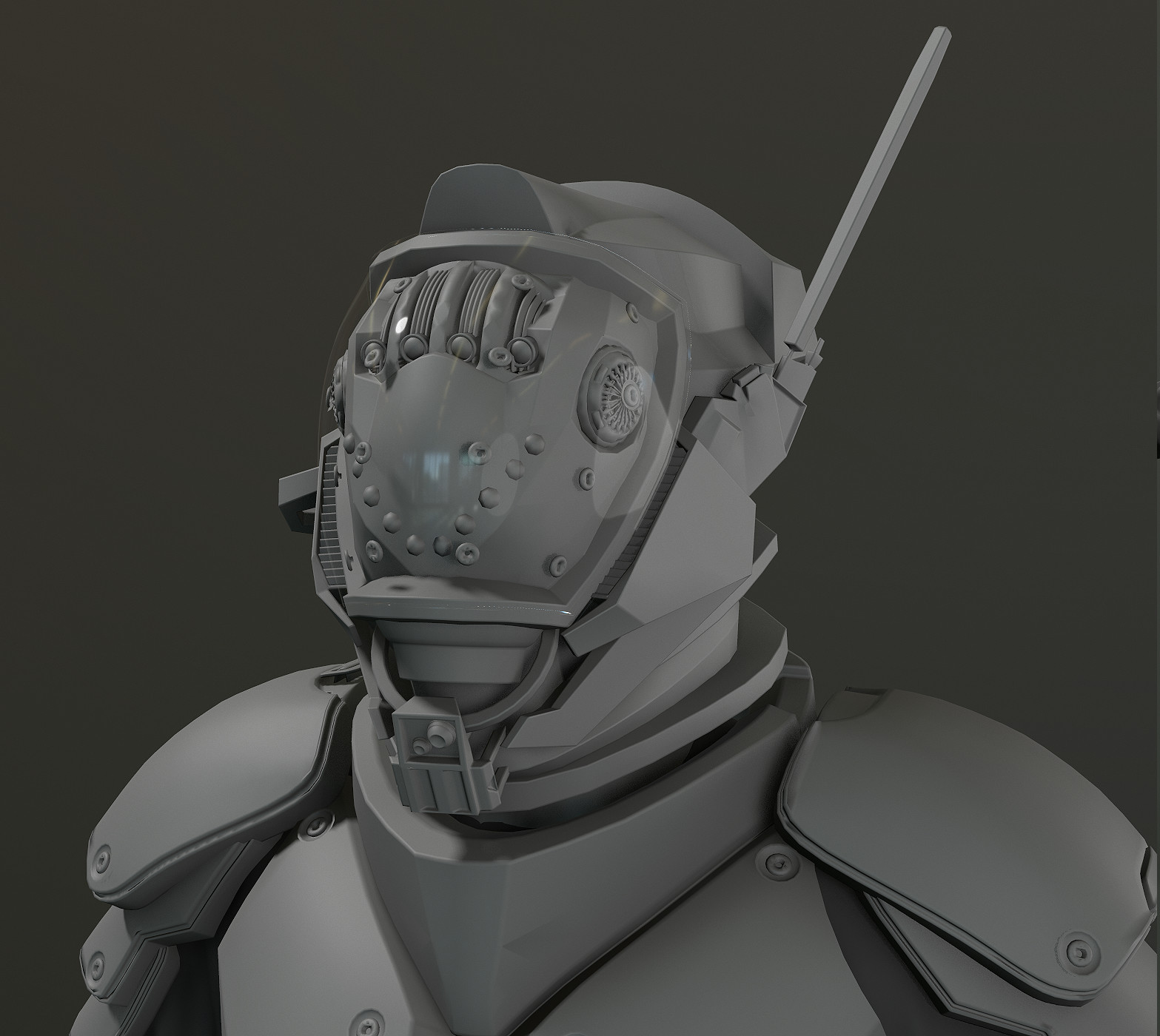 marmoset toolbag - highpoly shot