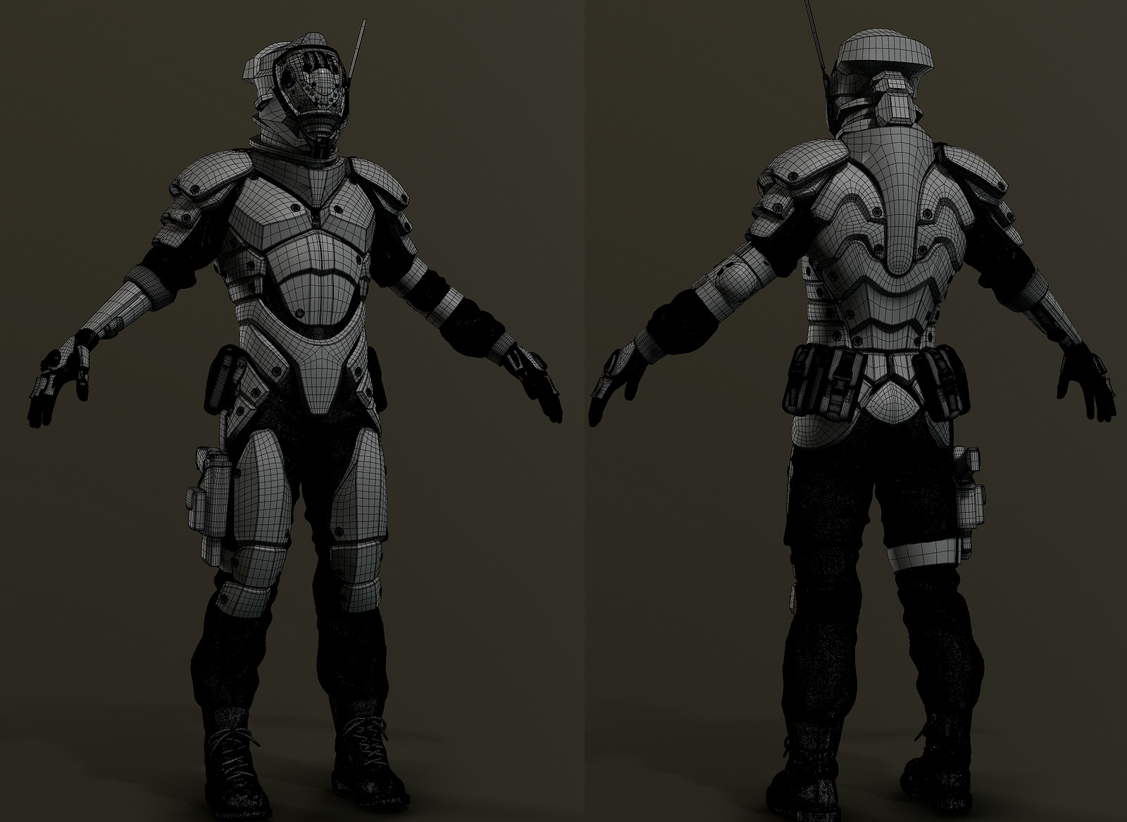 marmoset toolbag - highpoly shot