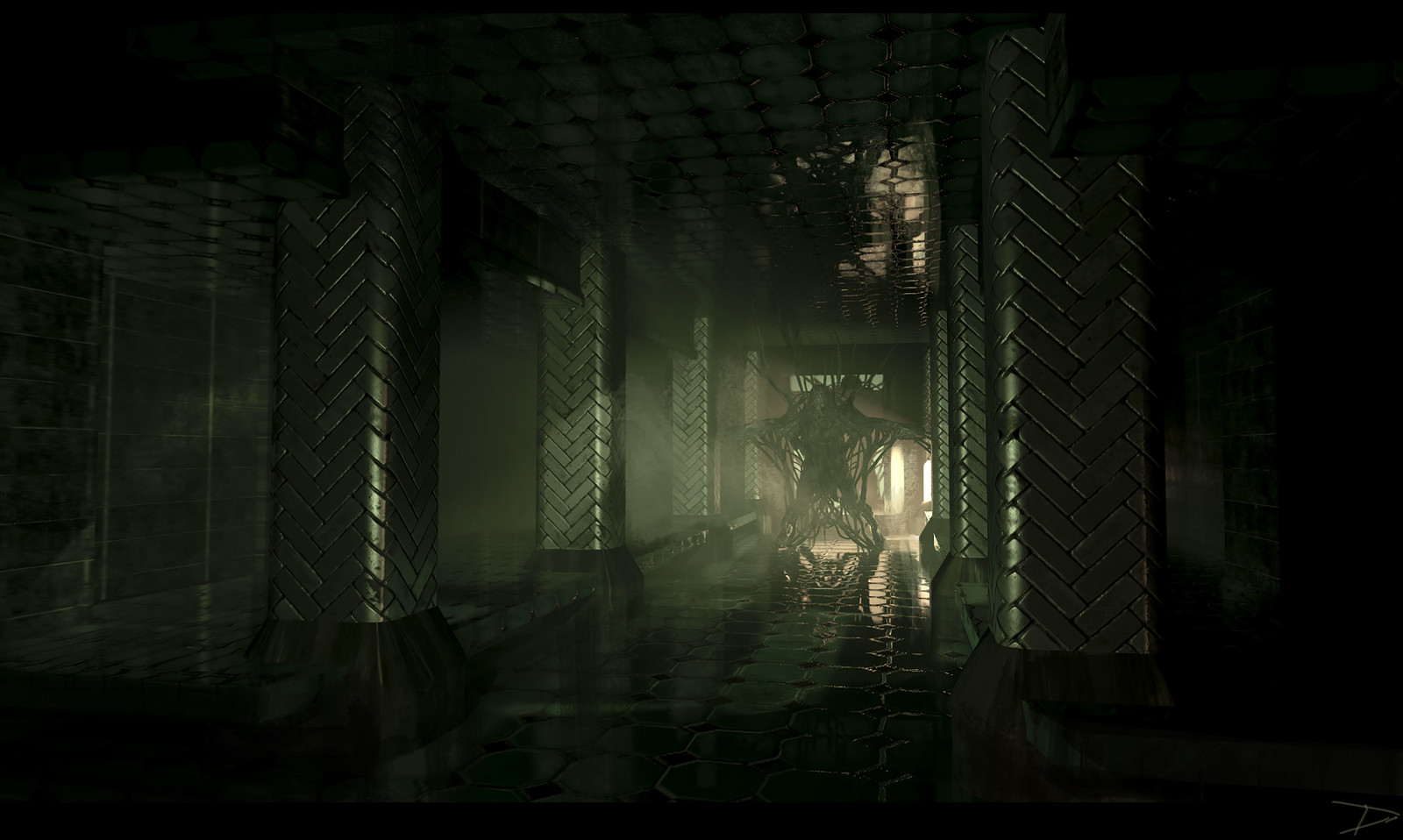 Light at the end of the tunnel 
provided by :3D Coat, Marmoset and Photoshop