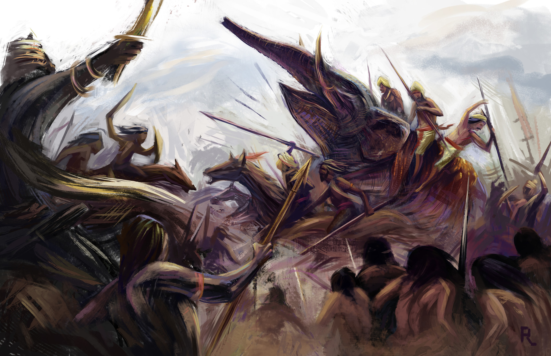 ArtStation - War of Kings, Rajuran Lingesparan
