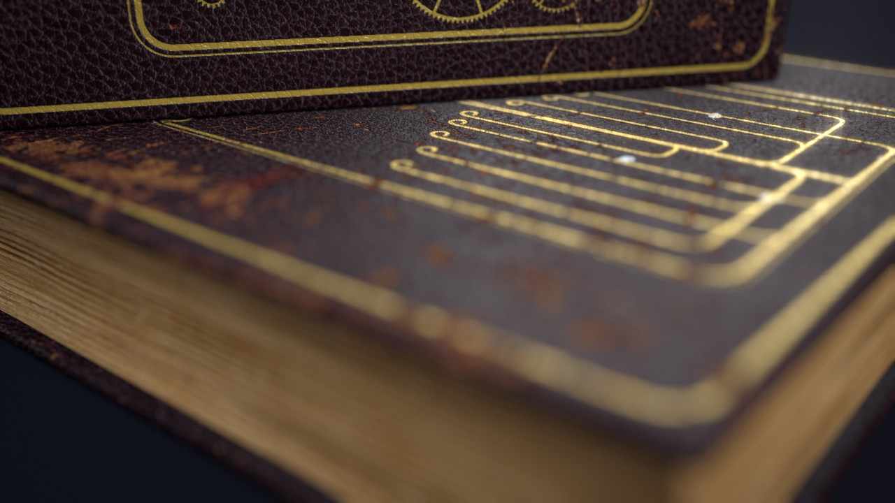 Artstation The Leather Book Animation Paul Friedl