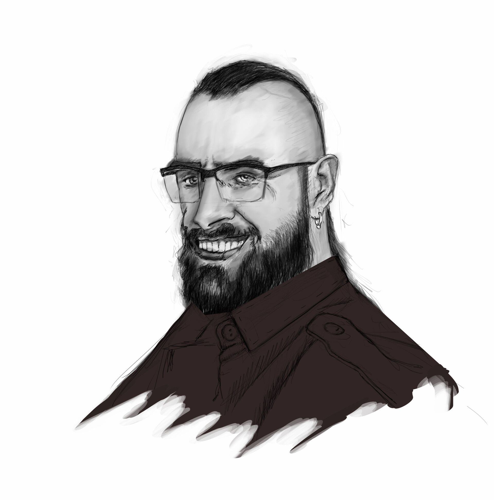 ArtStation - Portret of Anton