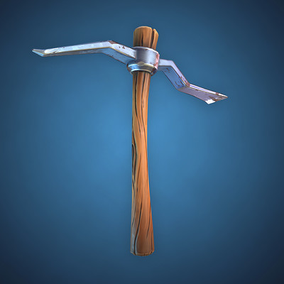 Stylized Pickaxe