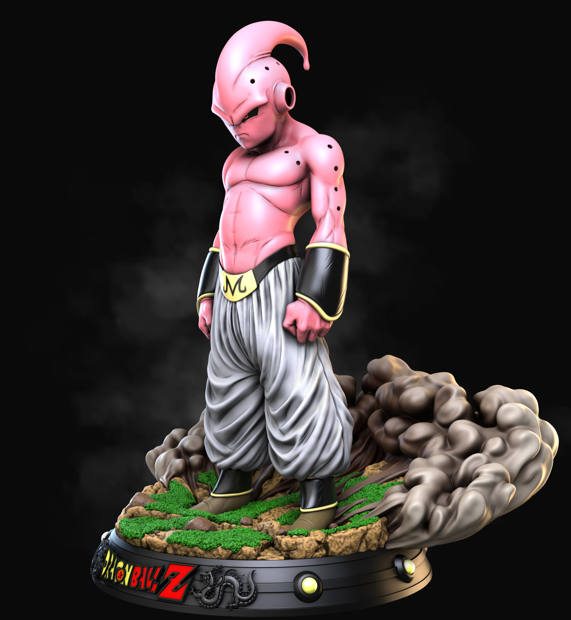 Artstation Dbz Kid Buu Fan Art Maycon Andrade
