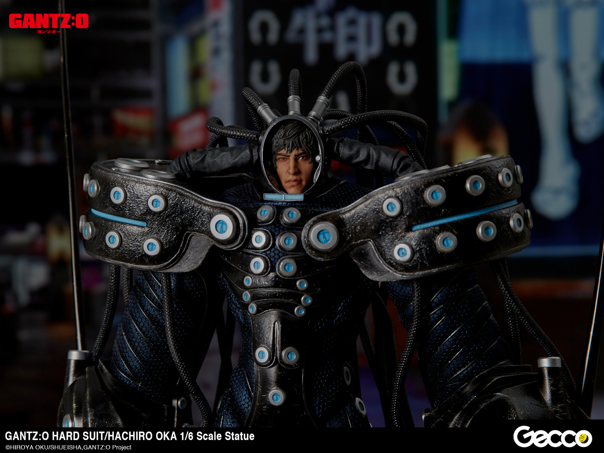 Artstation Gecco Corp Gantz O Hard Suit Hachiro Oka 1 6 Scale Statue James Marsano