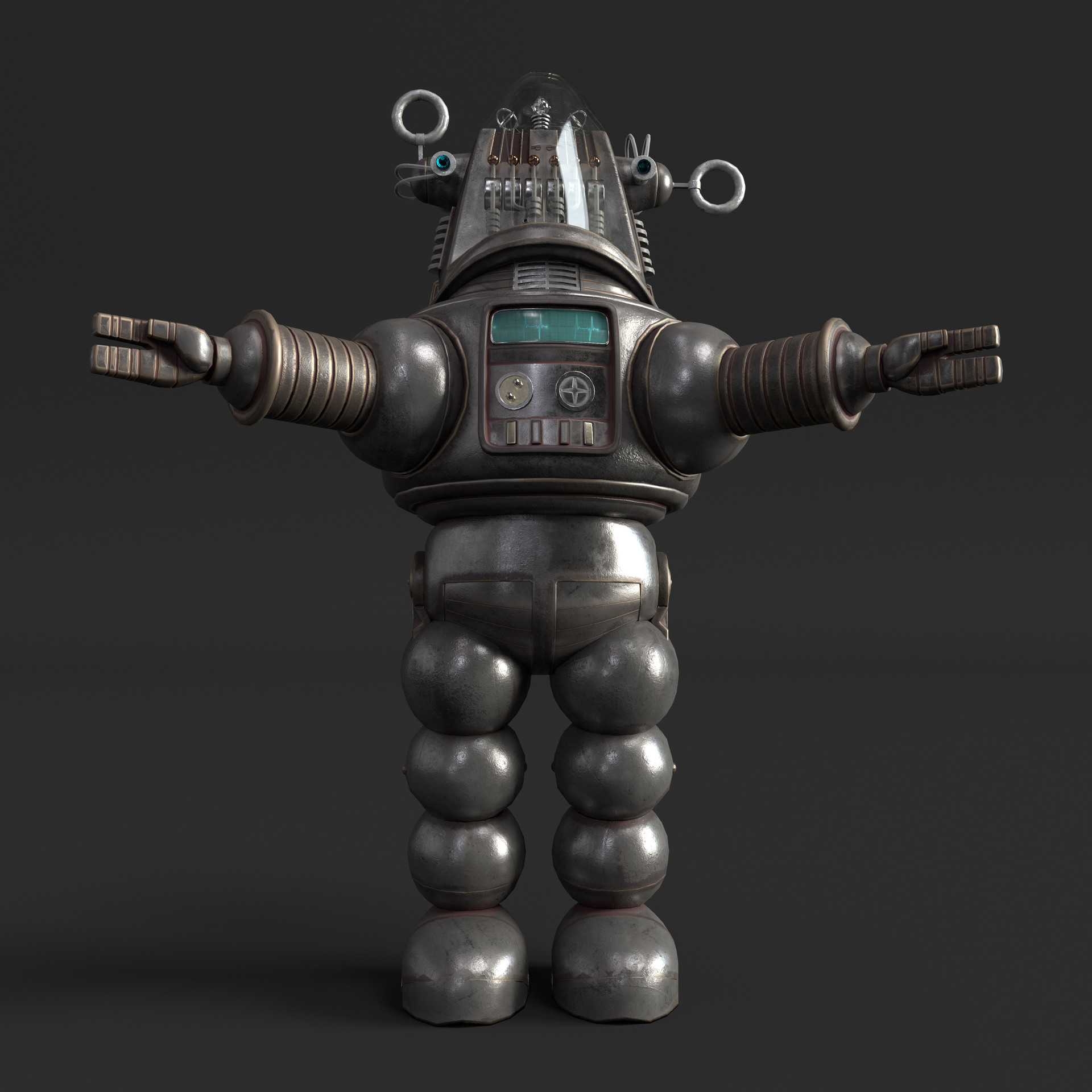 Artstation Robby The Robot Bernadine D Cruz