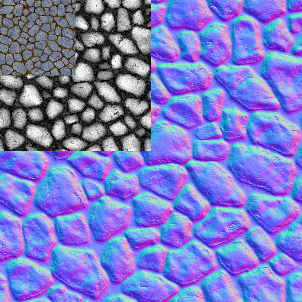 ArtStation Heightmap Based Normals
