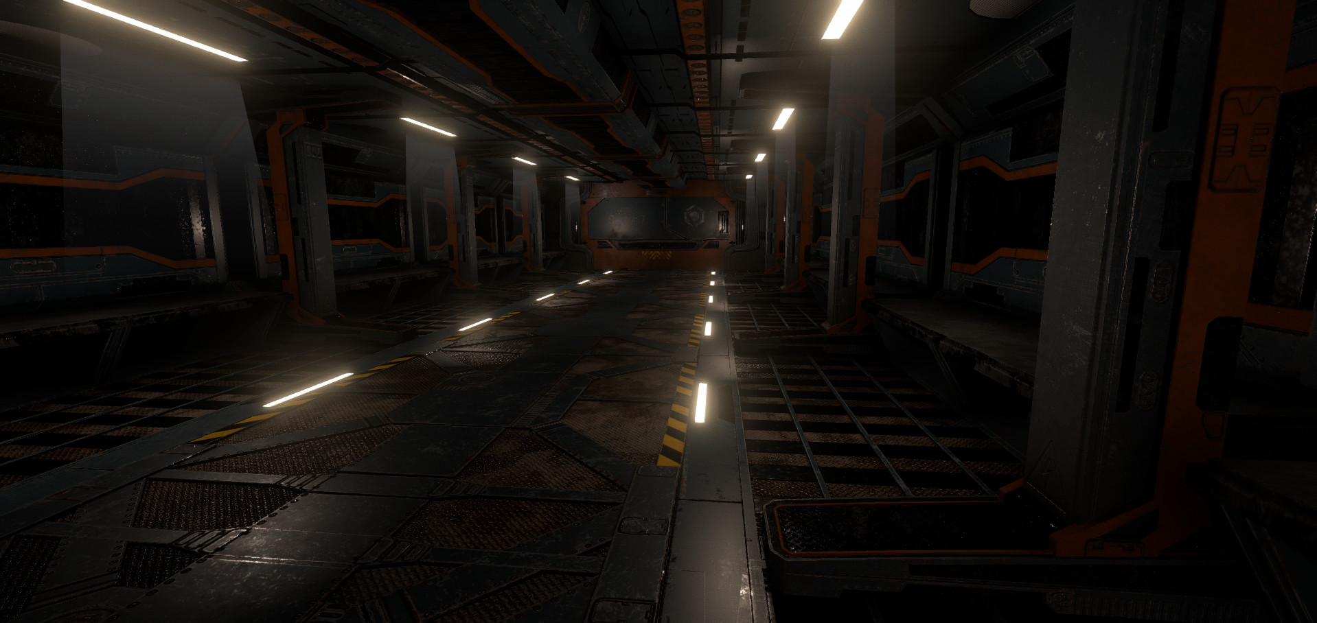 Artstation Sci Fi Docking Bay Ethan Samuel