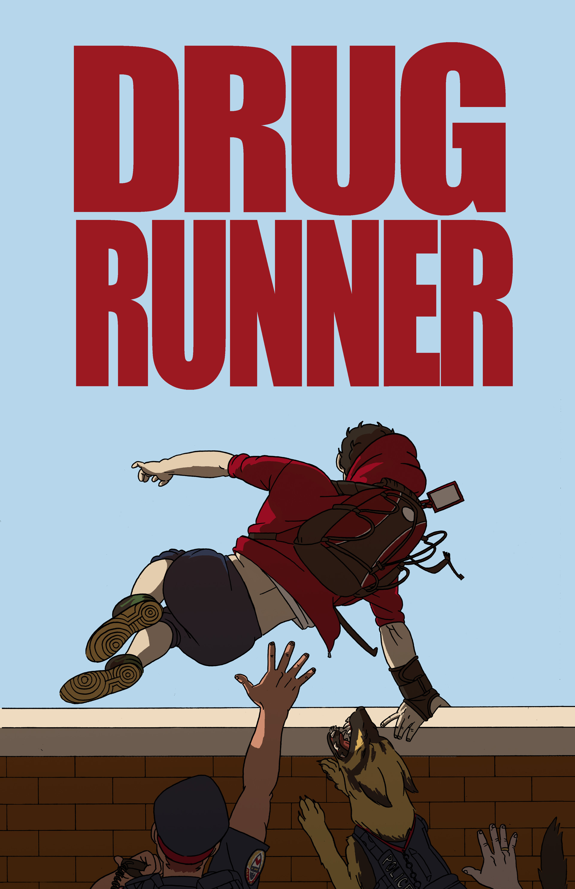 ArtStation DRUG RUNNER Poster