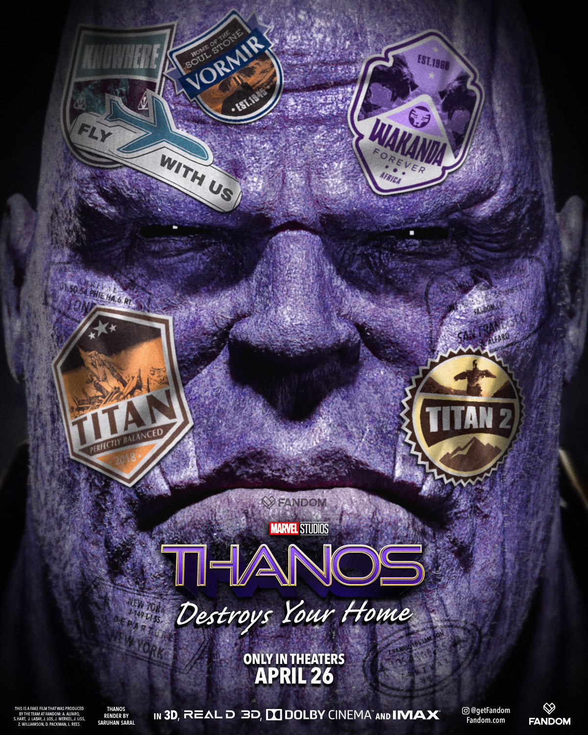 Thanos: Destroys Your Home