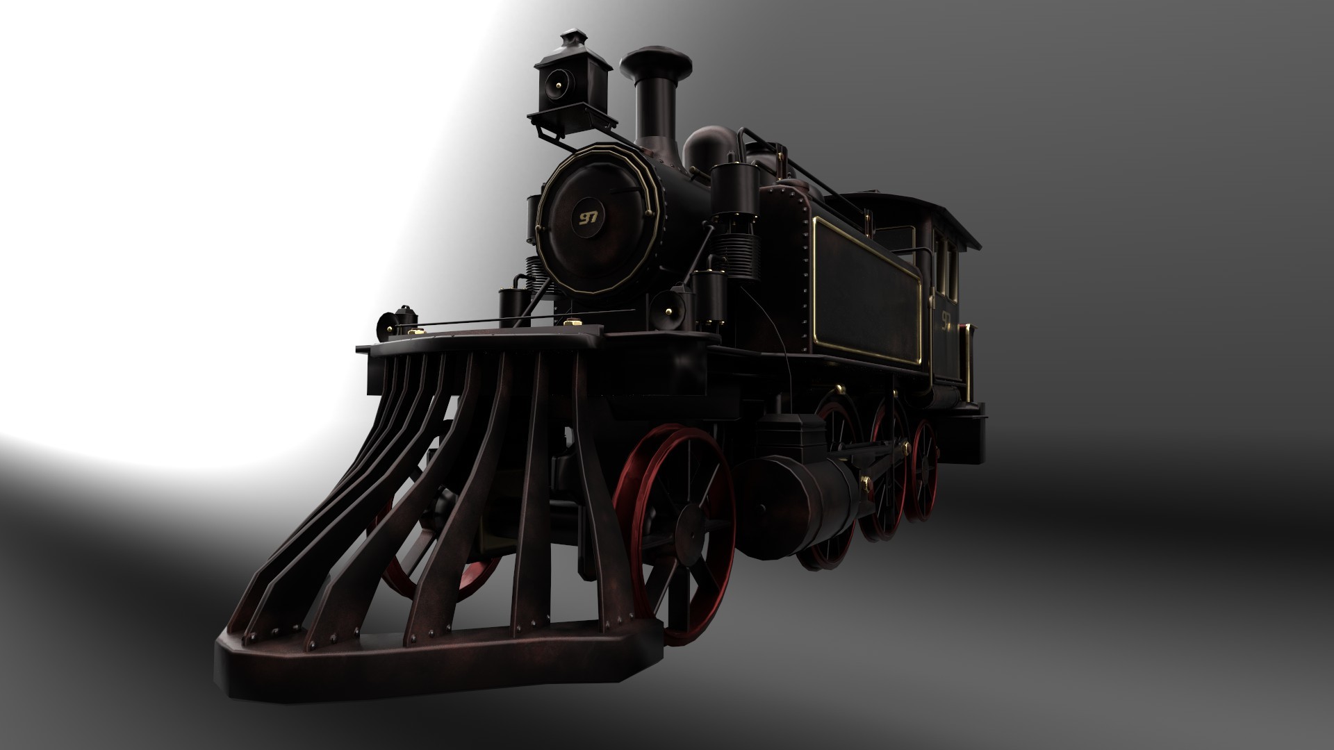 Artstation Final Steam Locomotive Ryosuke Suda