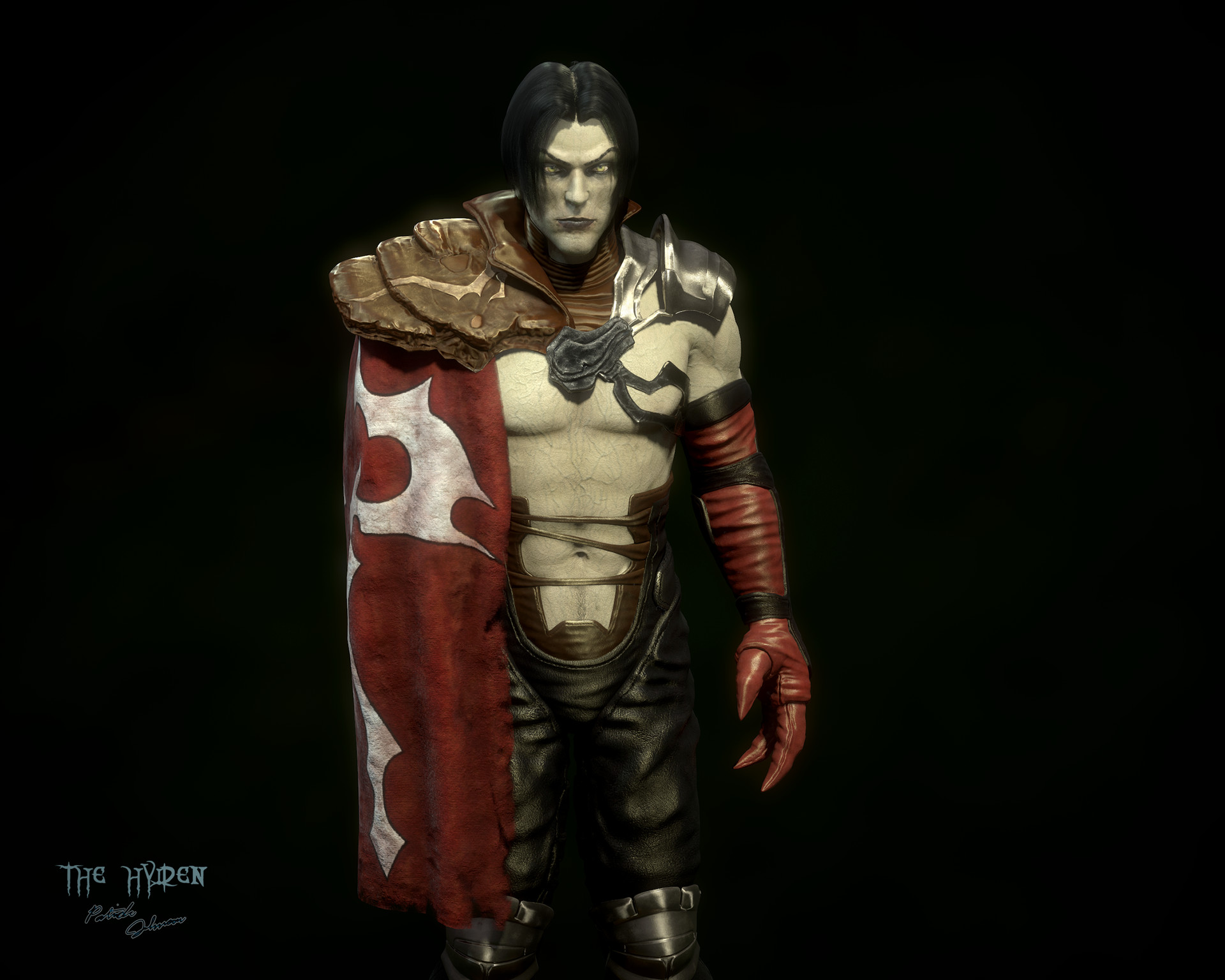 Patrick Johnson - Vampire Raziel - Real Time Model Full Recreation