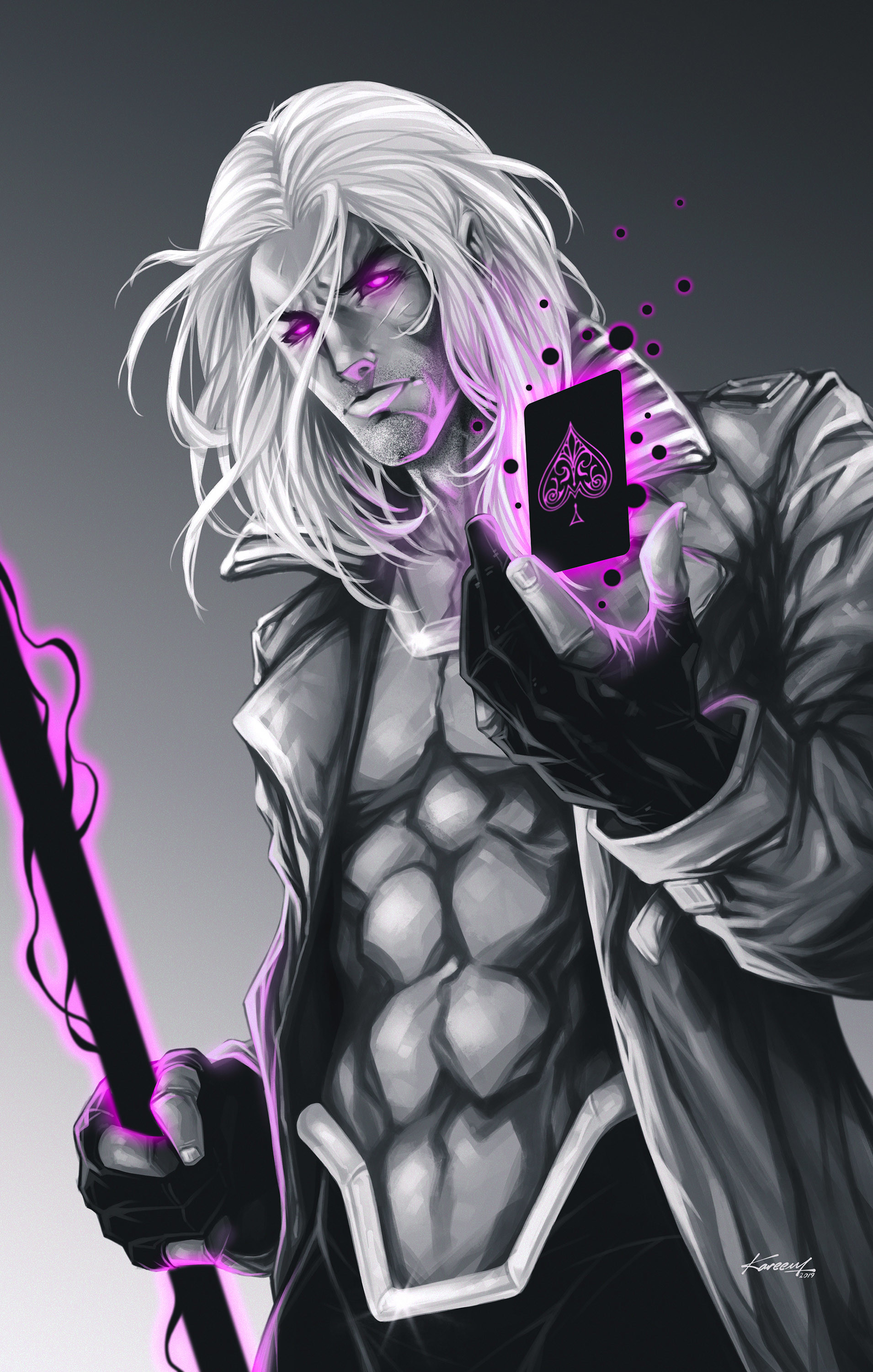 Artstation Gambit One Last Spade Kareem Ahmed See more ideas about gambit marvel, rogue gambit, marvel comics. artstation gambit one last spade