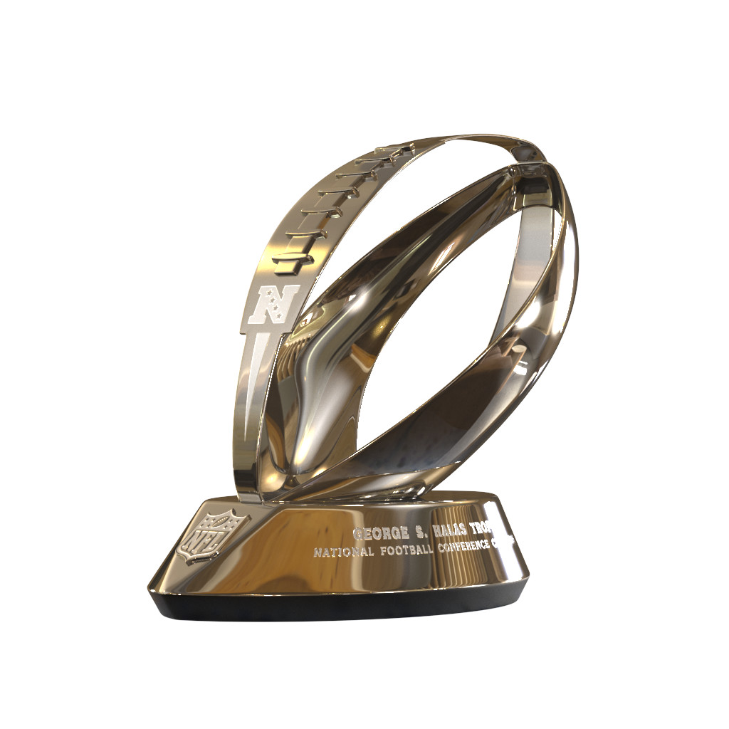 ArtStation NFL Conference Championship Trophy