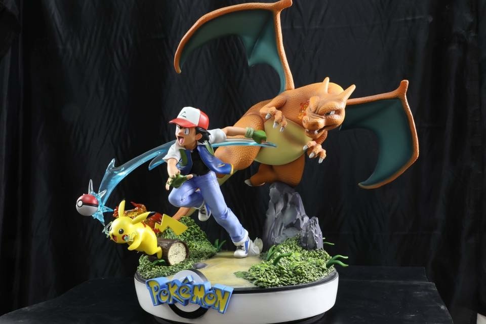 Pokemon shop diorama figure