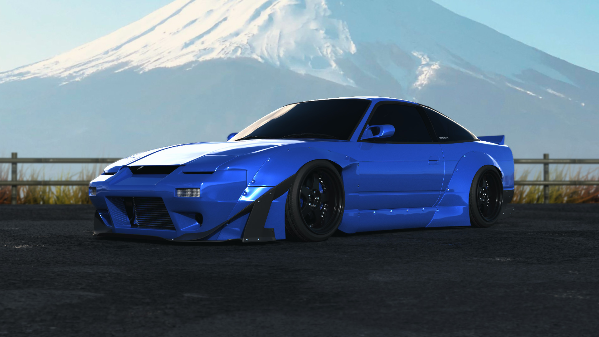 Artstation Nissan 180sx Rocket Bunny Boatchi
