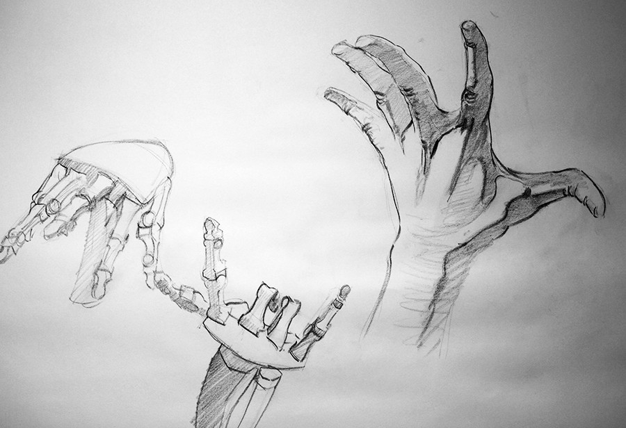 Some hand studies (from Proko)