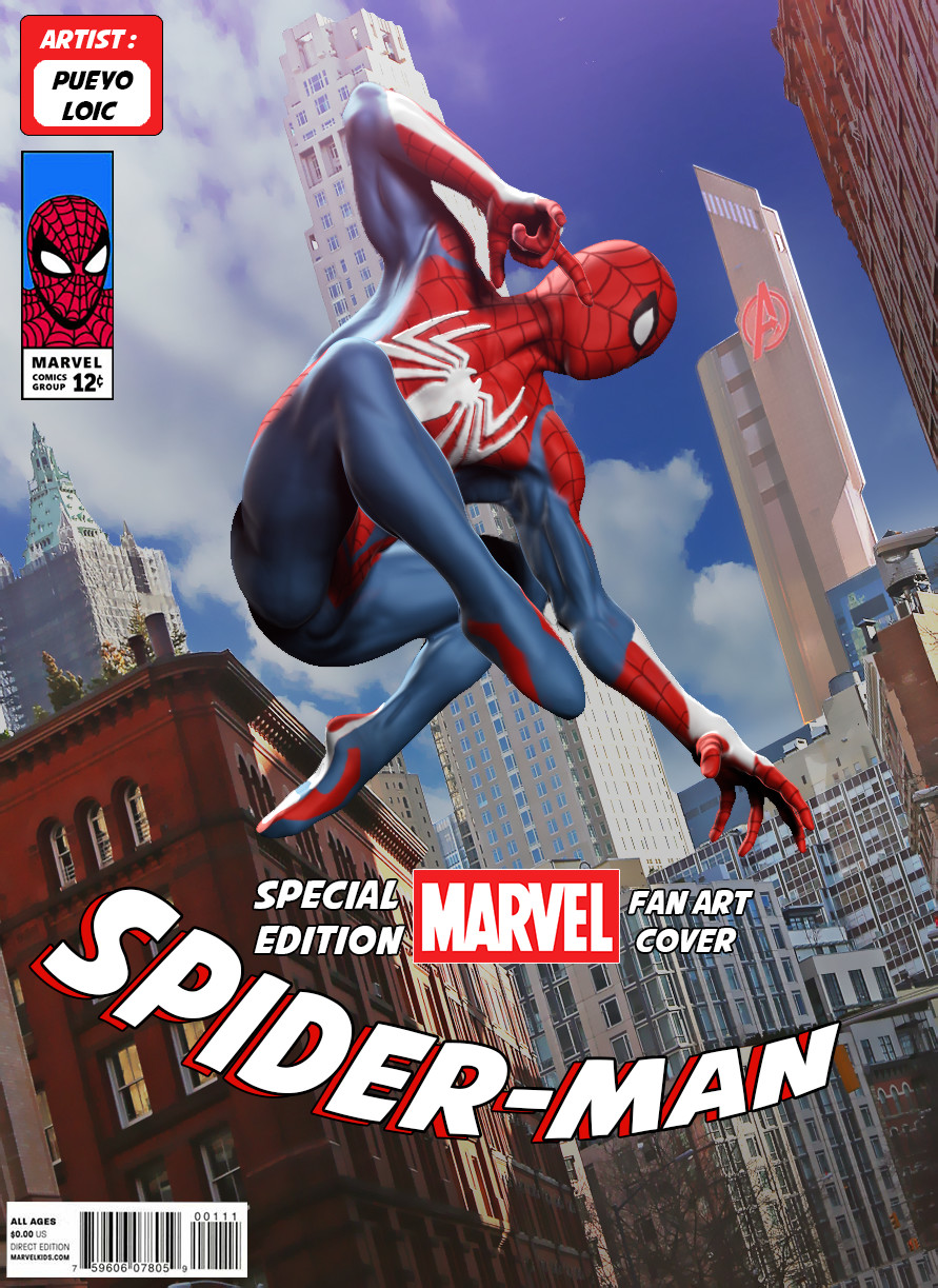 Loïc Pueyo - Spider-Man Fan Art Cover