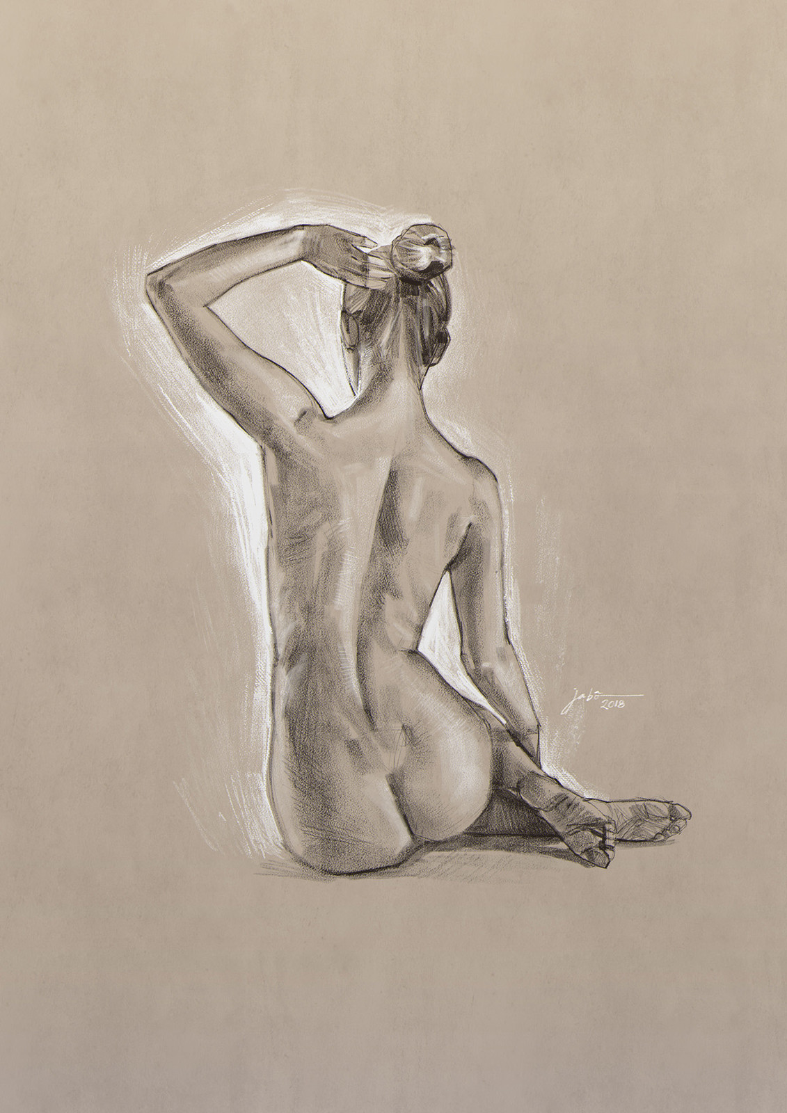November nude study