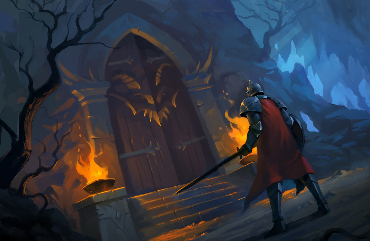 He Can Enter Dungeon Through His Phone ArtStation - Enter the Dungeon