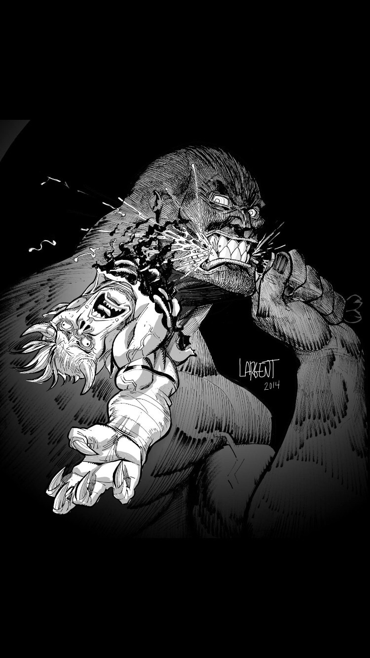 Joe Largent Ogre Eating Giants