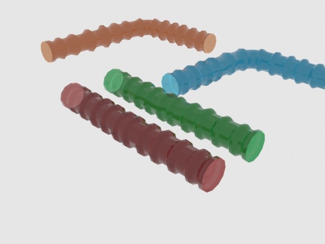 Hamster tubes zoomed out
