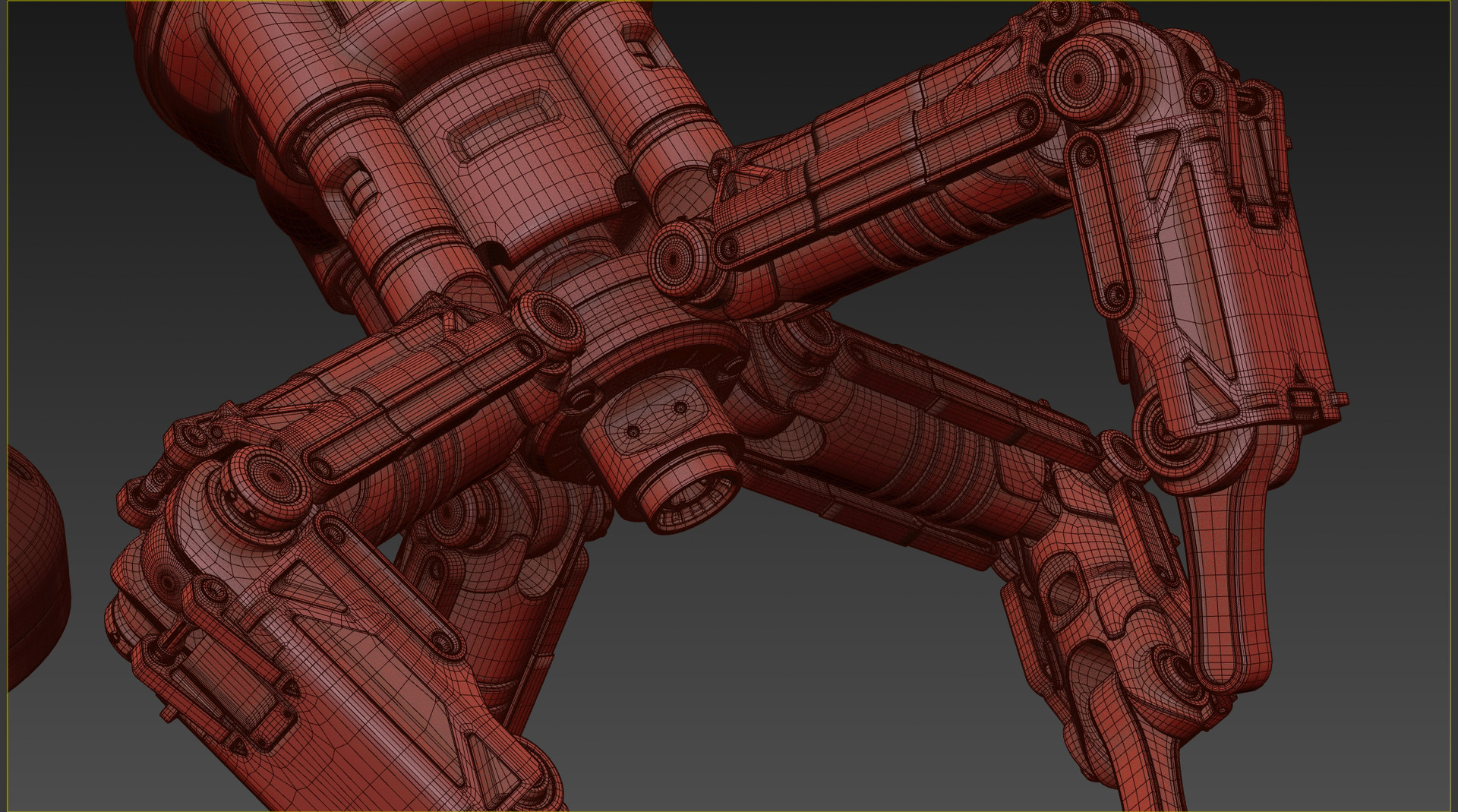 Artstation Robotic Arm 3d Model Available For Purchase