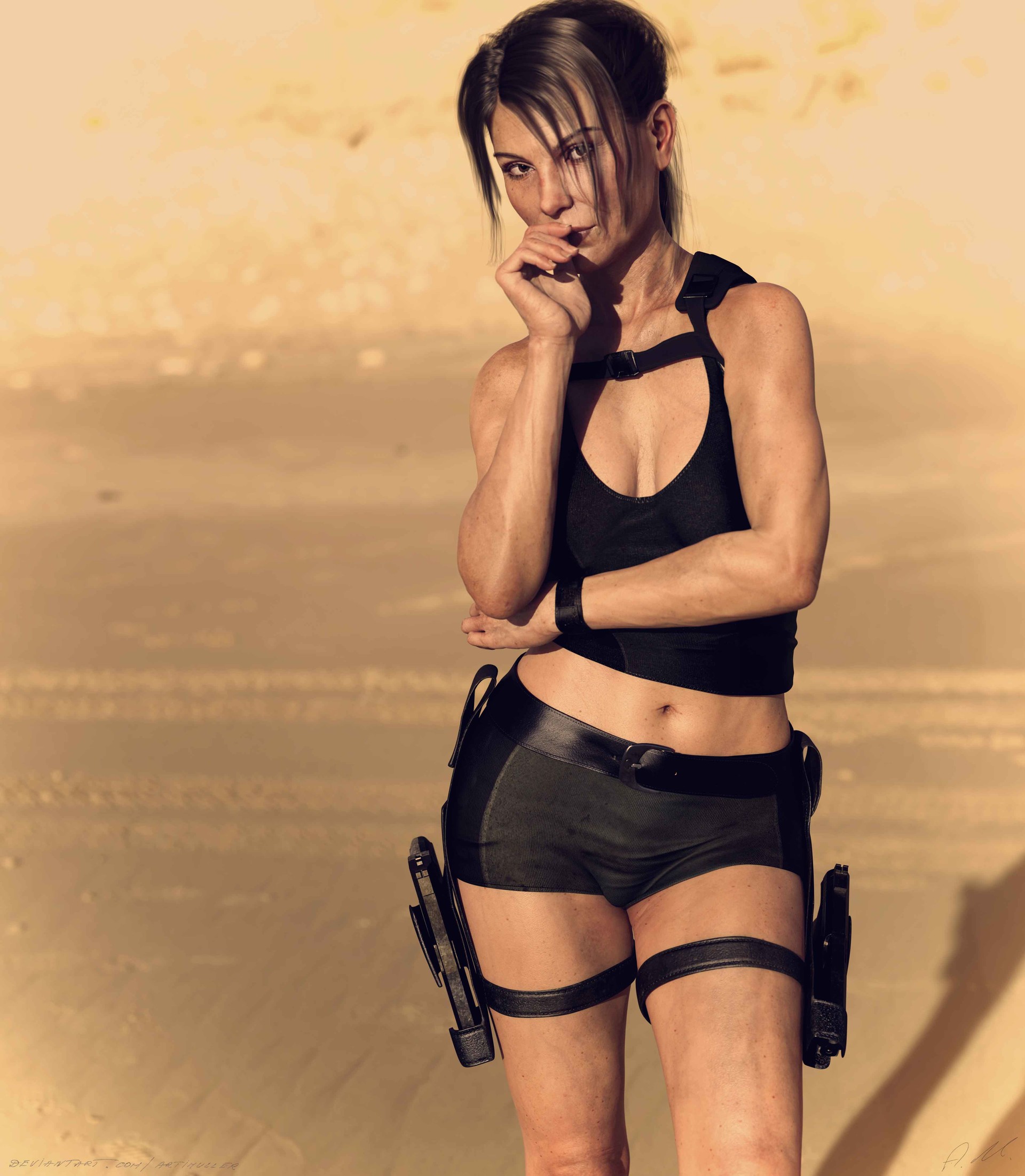 Artstation Tomb Raider Underworld New Model Arti Holzel
