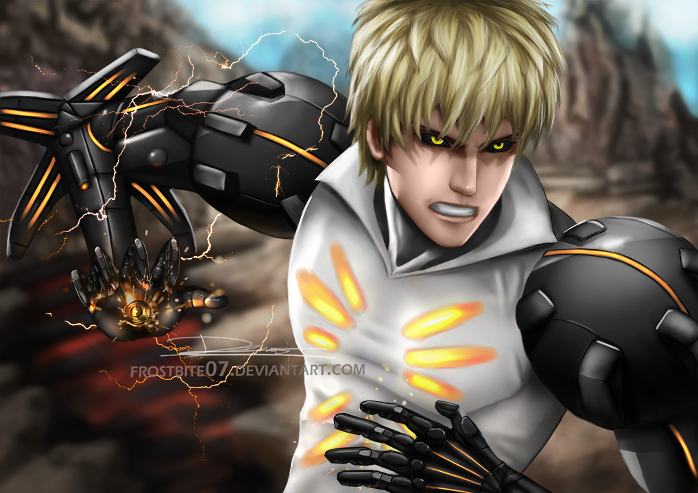 ArtStation - AzureSea Studio One Punch Man Genos