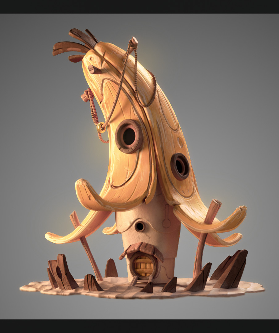 ArtStation Banana House