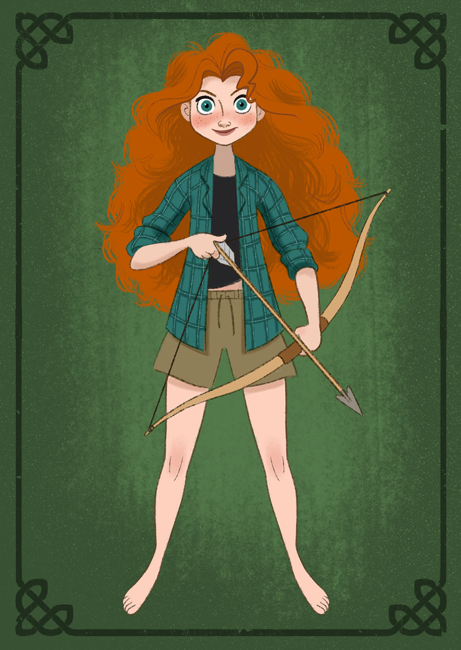 Artstation Casual Merida Annamated