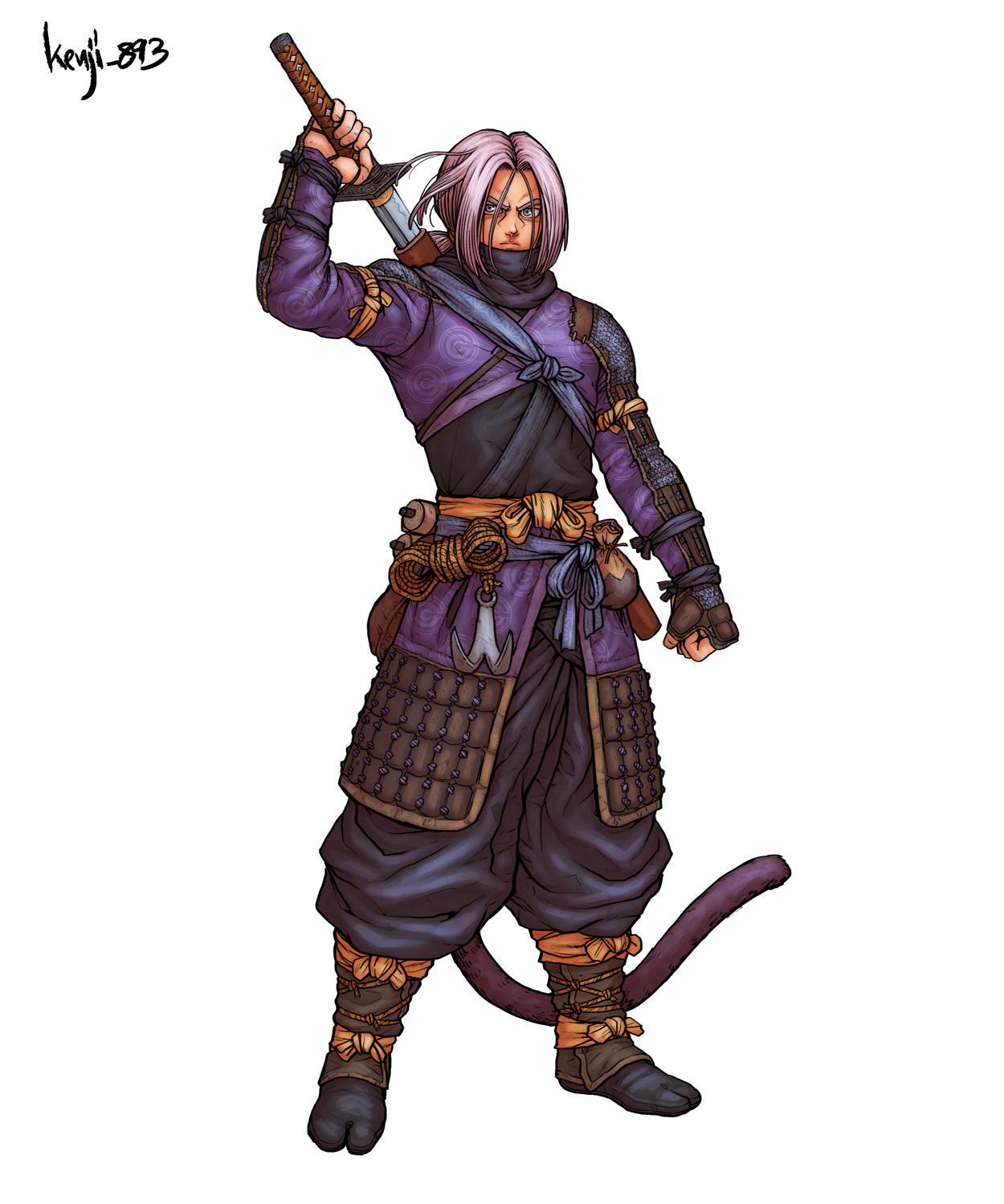 samurai trunks statue