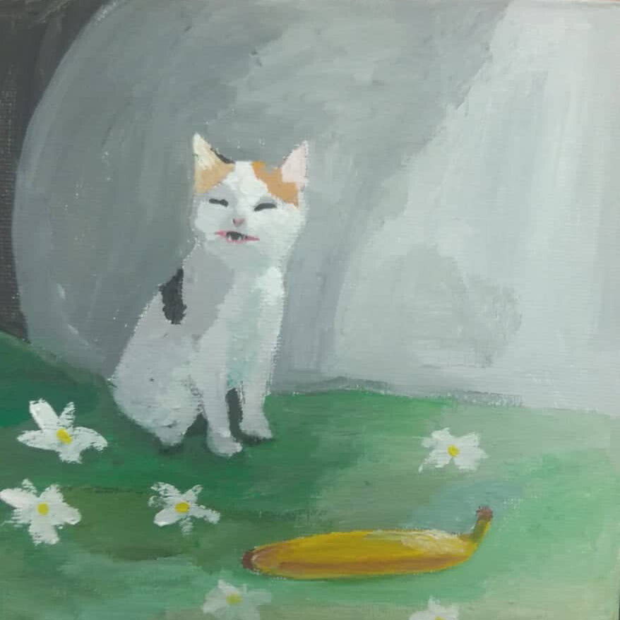 ArtStation Cat No Banana