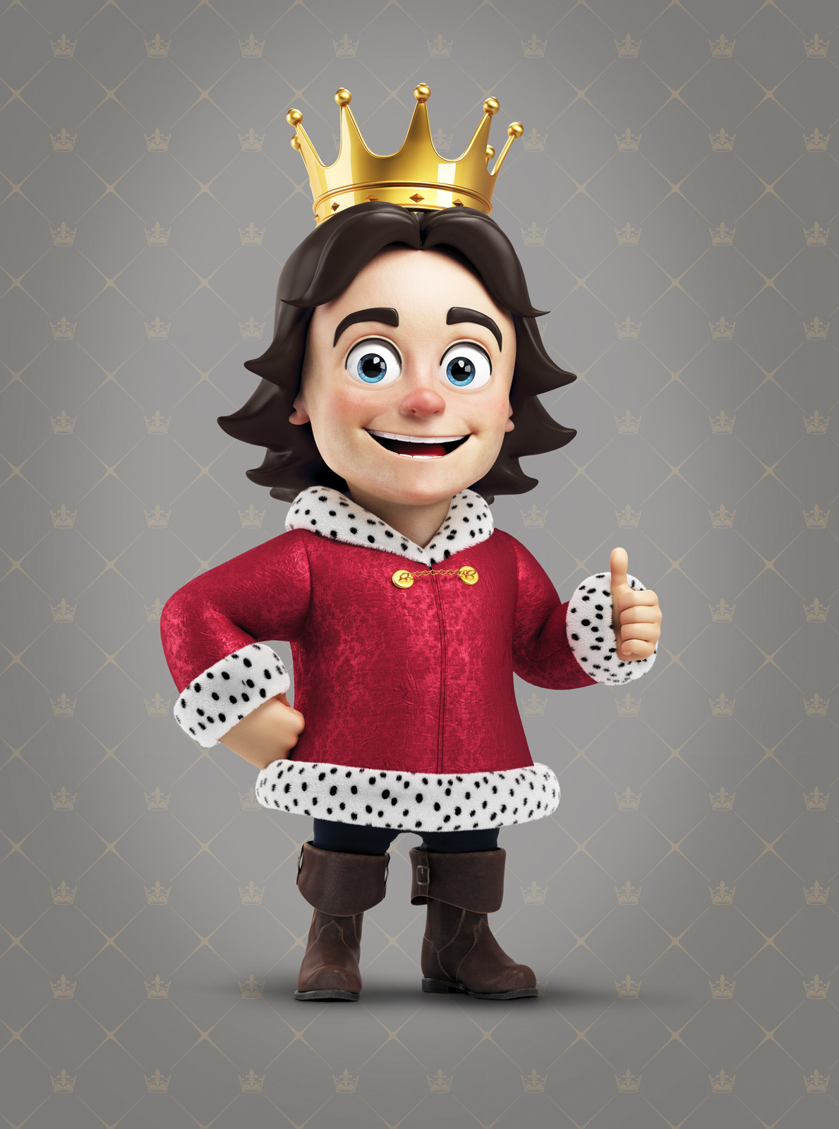 ArtStation - 3d character - litle King