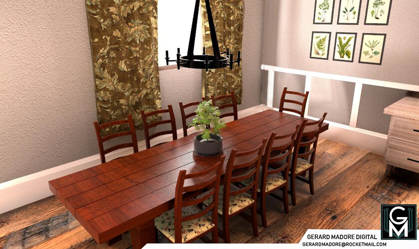 Gerard Madore Kitchen Table Scene 1A