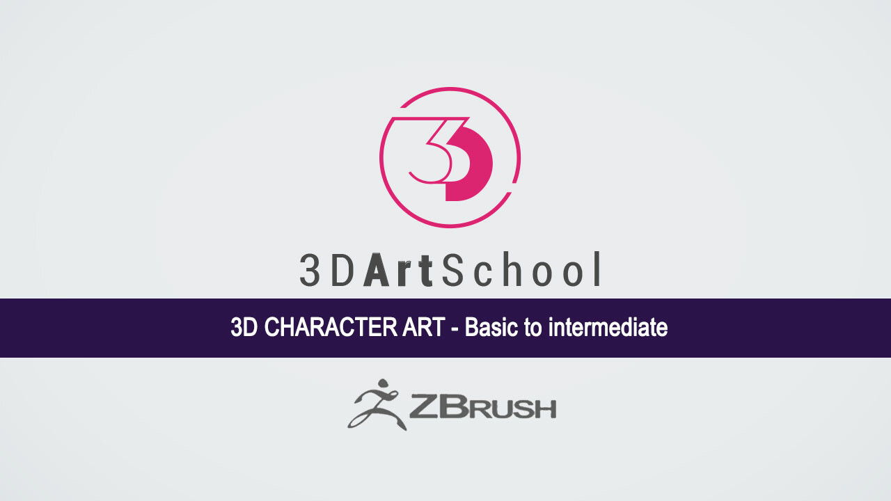 Cg Makers 3d Character Art In Zbrush Basic To Intermediate 16 Vols 3d Art School Download