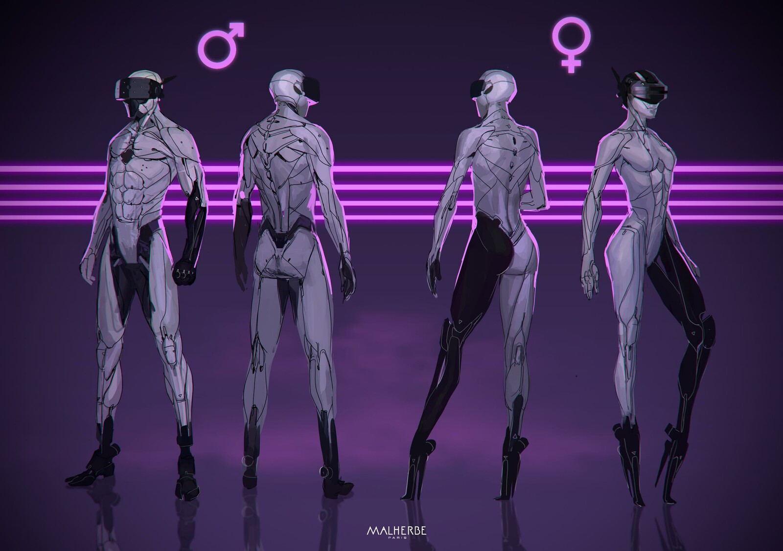 Cyberpunk clothes concept art фото 23