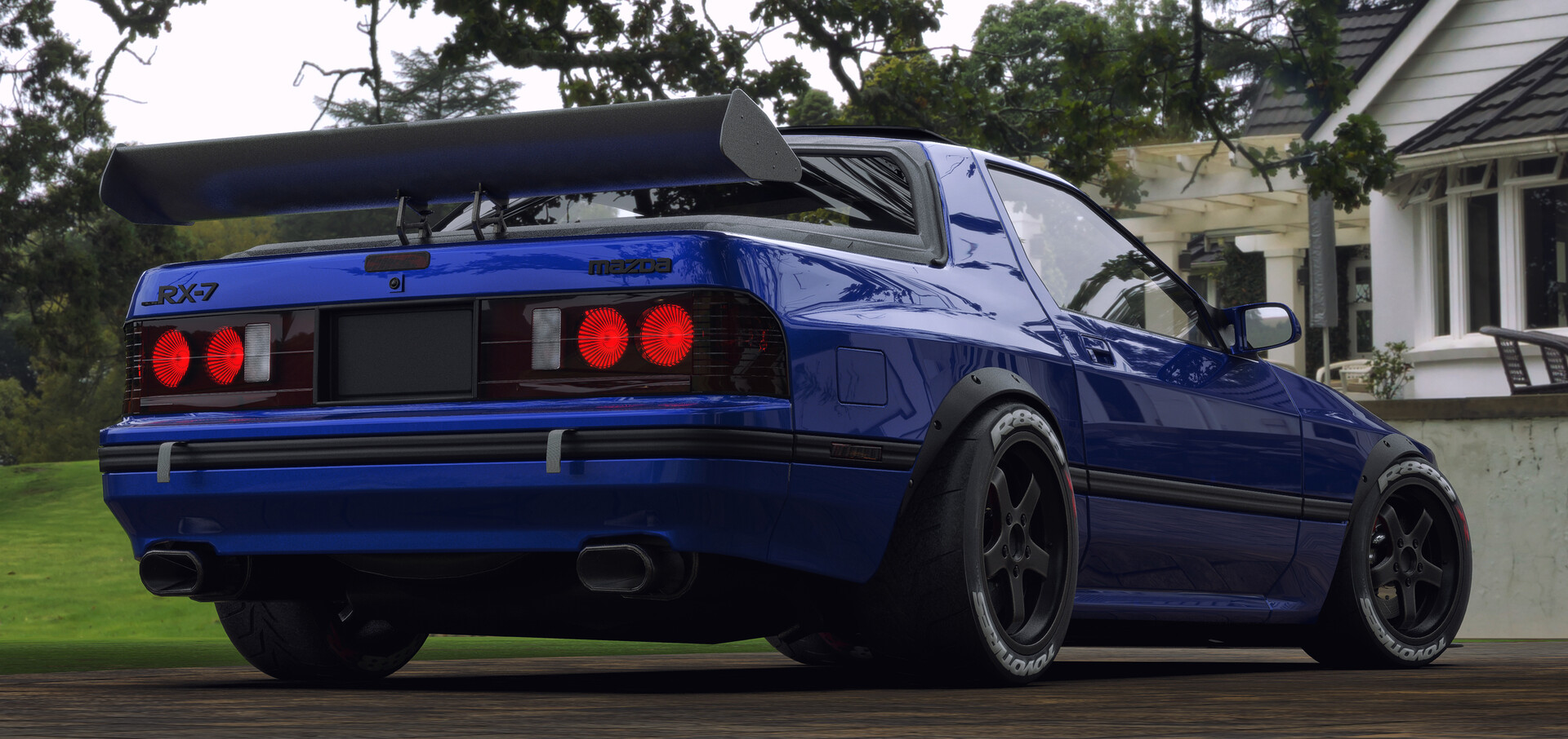 ArtStation Mazda Rx7 EffeZeta tuning