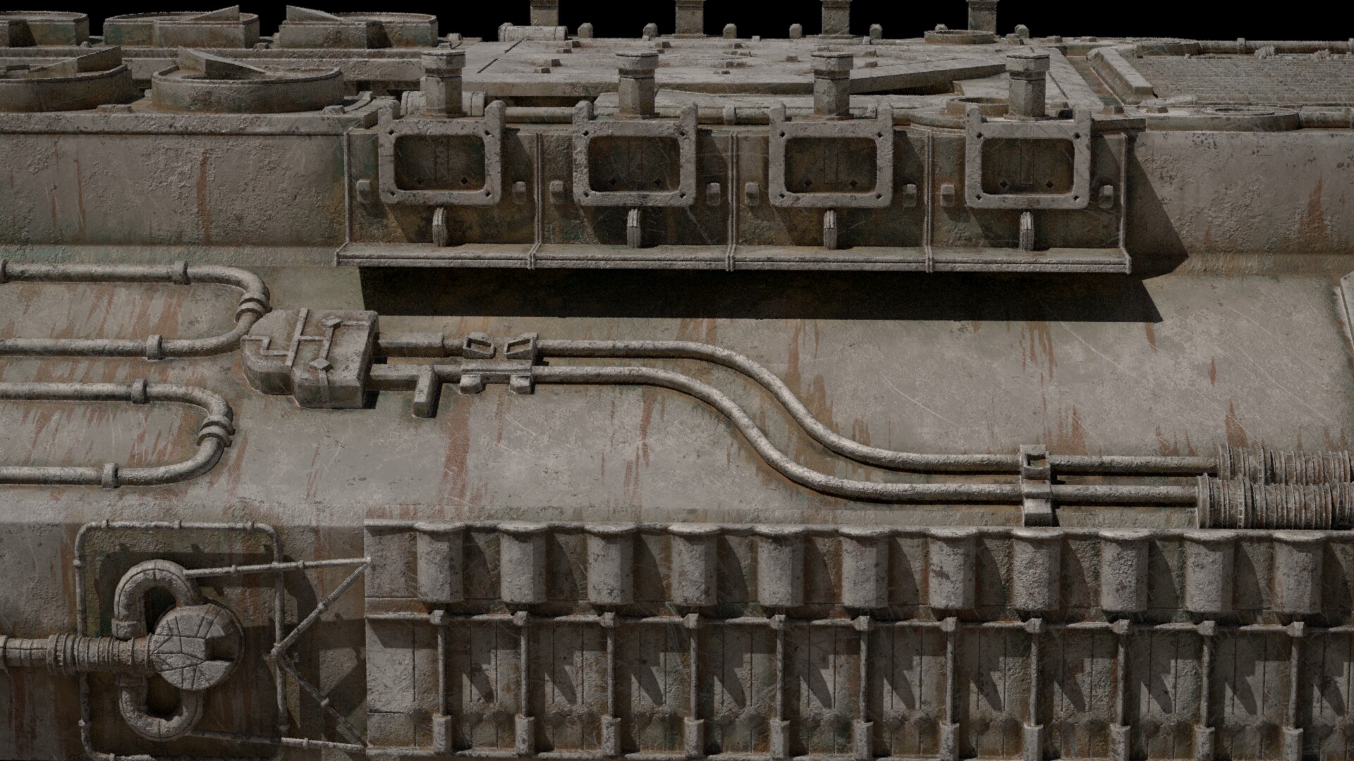 Artstation Procedural Spaceship Weathering Marton Antal