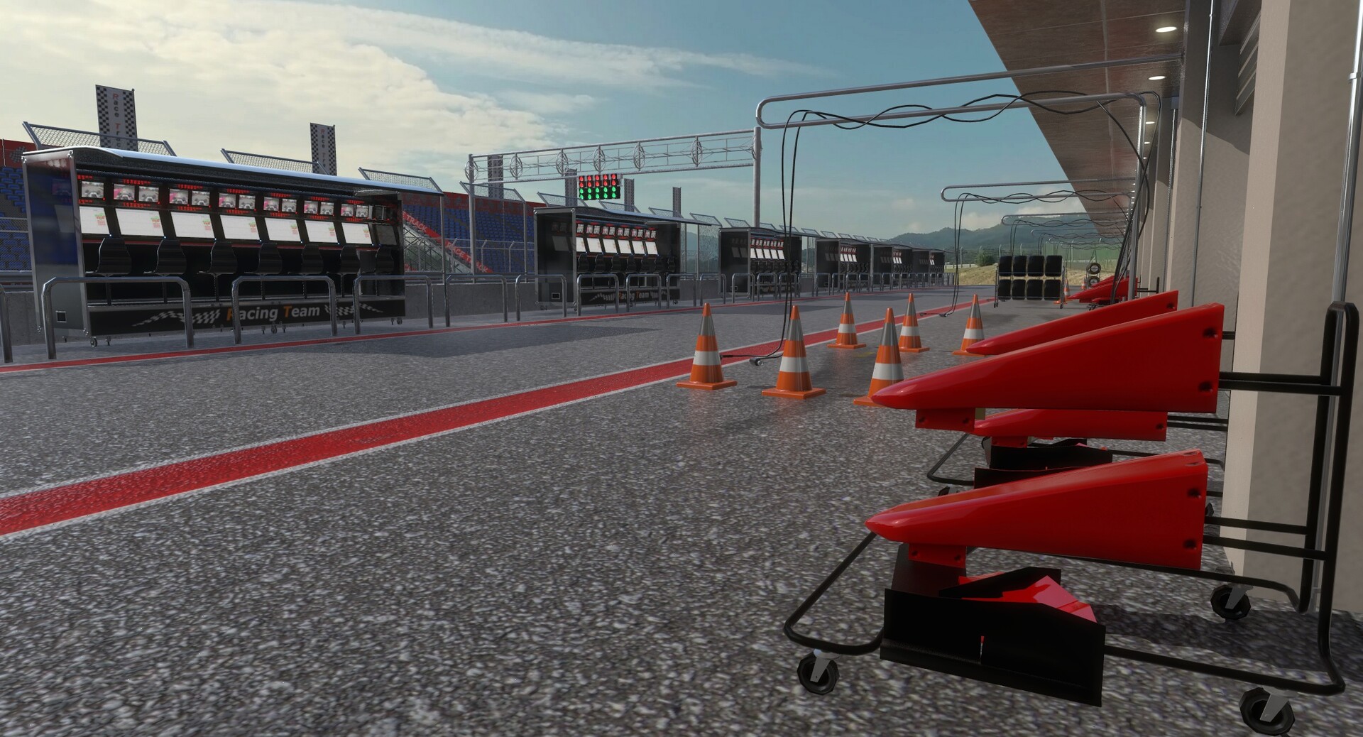 Artstation Race Track Construction Kit 3d Model Oleksii Sergiyovych