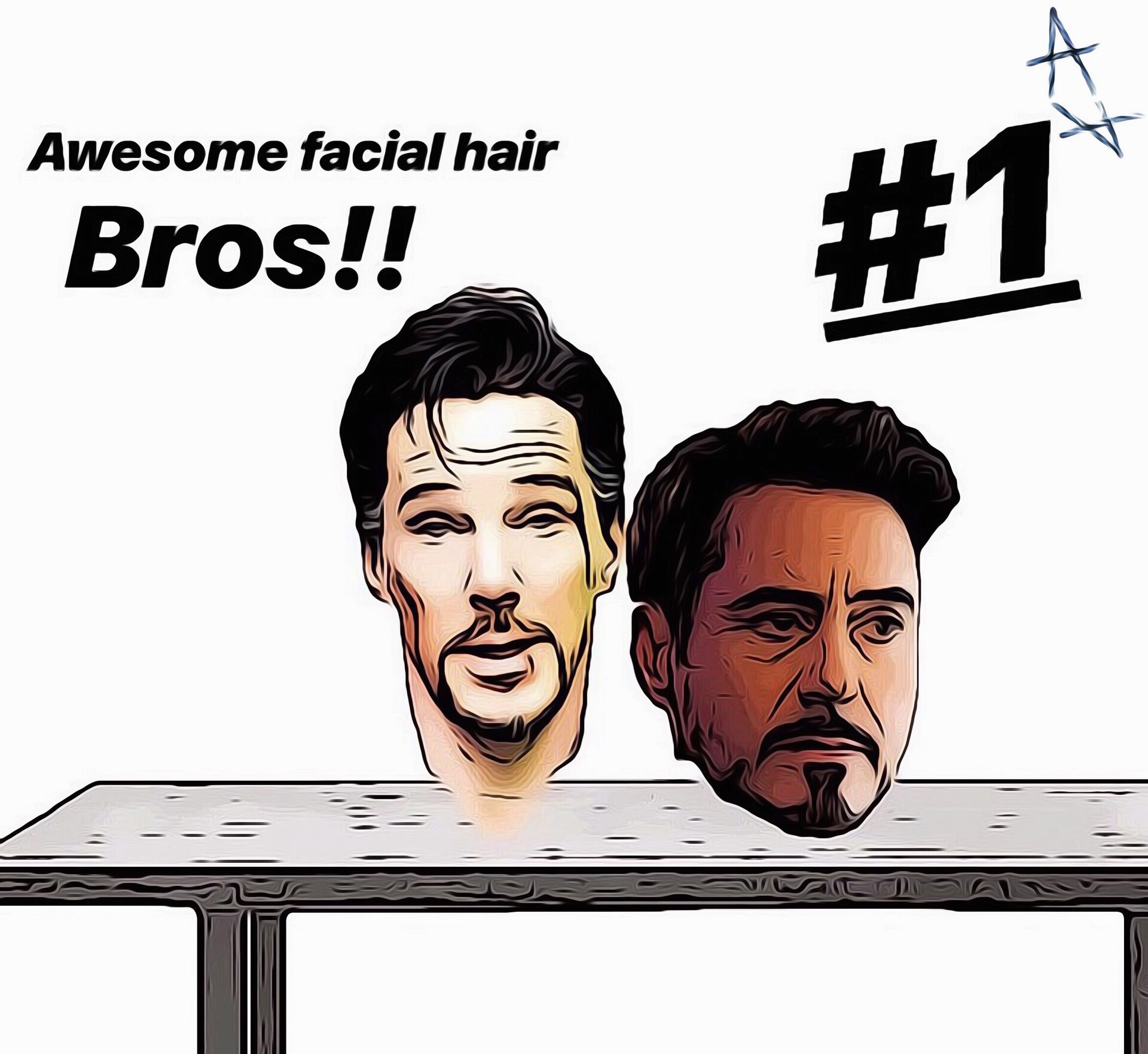 ArtStation Awesome facial hair bros!! 1