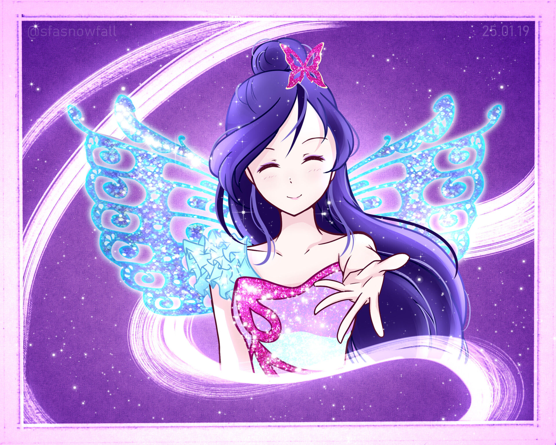 Artstation Winx Club Musa Butterflix Margarita Plotnikova