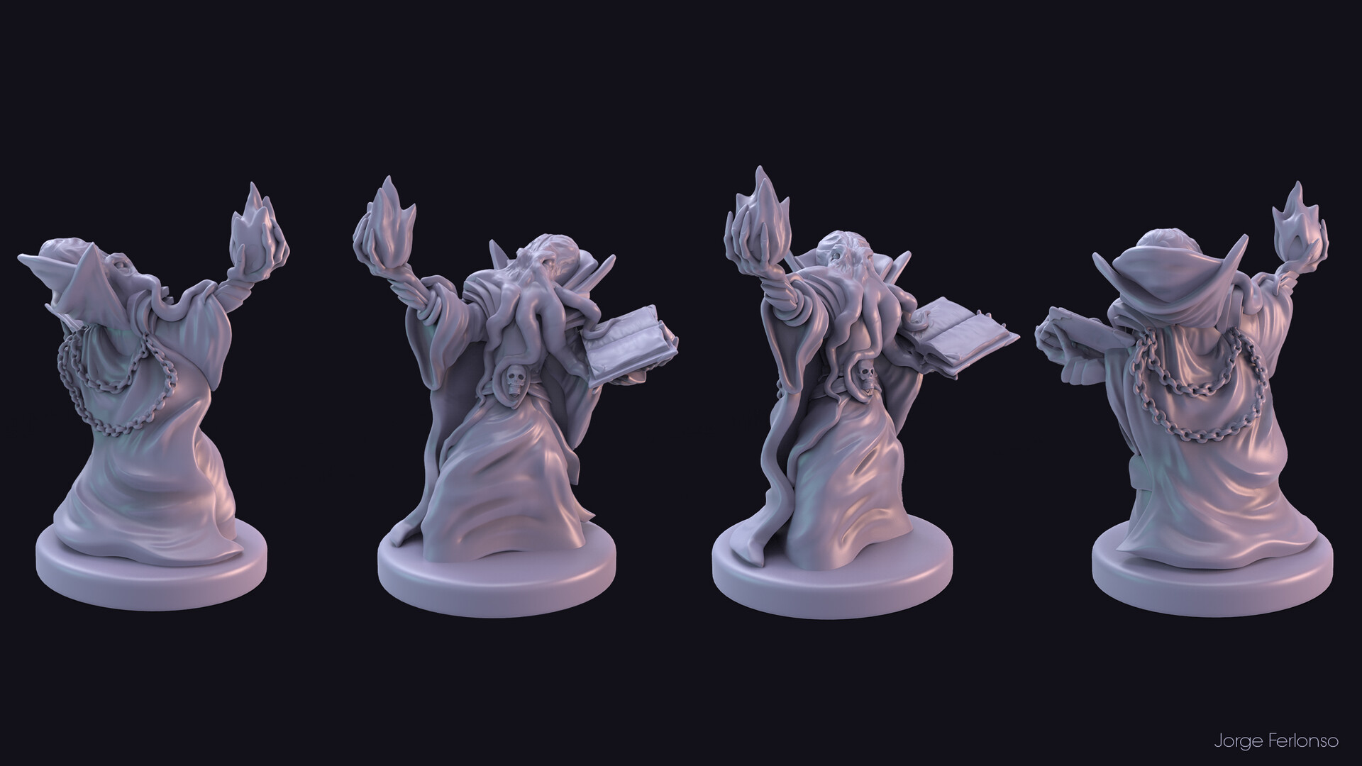 Artstation The Mind Flayers Jorge Ferlonso