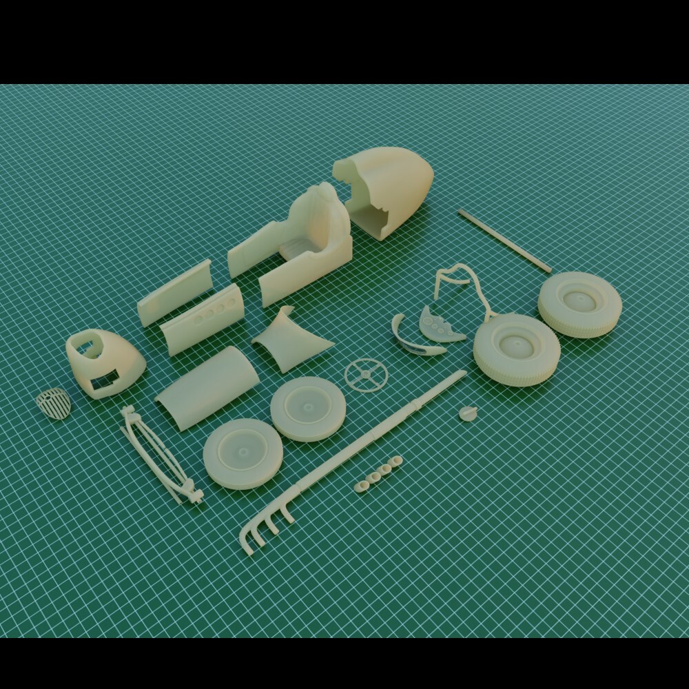 Artstation Model Kit 3d Print Bryan Kuzma Bogdan Contos