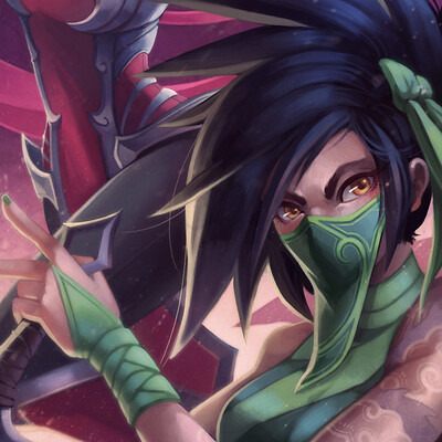 Chamille mies akali irelia full community template cmies