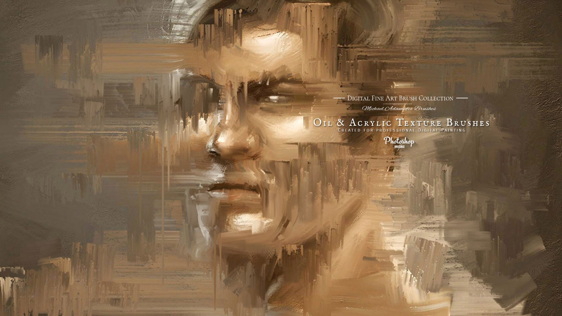 Concept Art and Photoshop Brushes - Photoshop Abstract Portrait