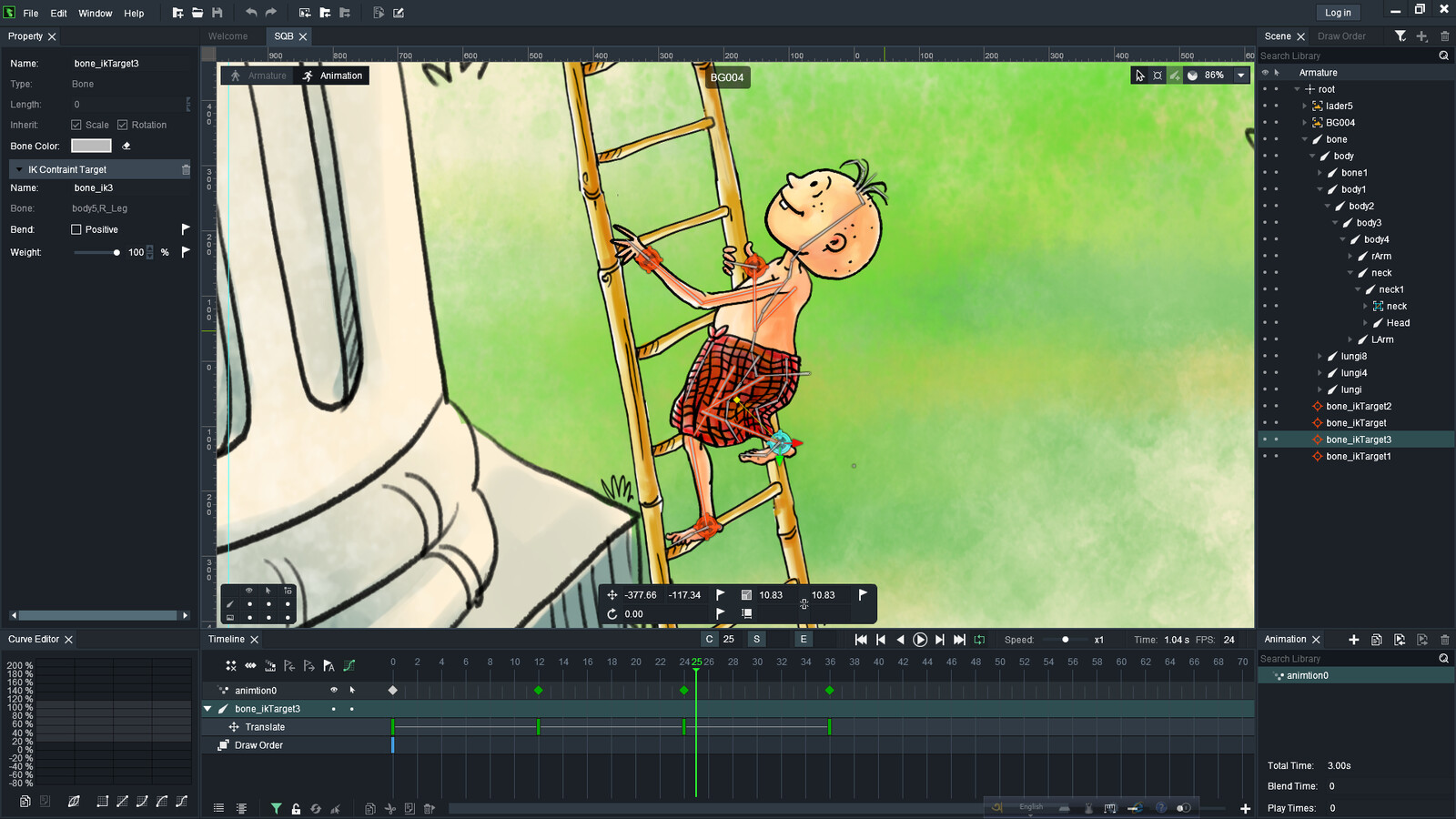 Tokai rig animation by Dragonbones 